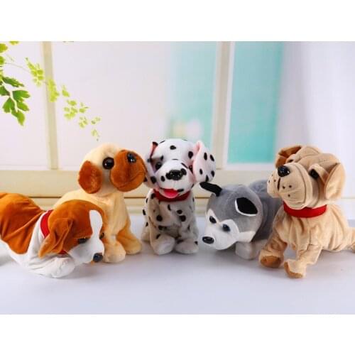 Robot Chase Baby Toys Singing Dogs Pets Sound Control Interactive Bark Stand Walk Electronic For Christmas Toy Holiday