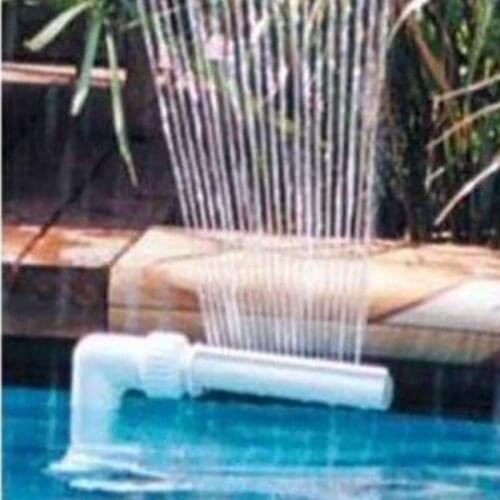 Garden Swimming Pool Waterfall Fountain Water Feature Cascade Pool Hose Pipe Nontoxic Durable Sturdy Waterfall Fountain Tube