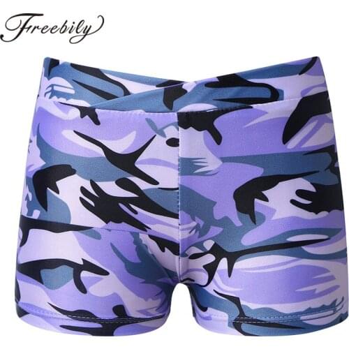 Teenage Girls Casual Sport Shorts Bottoms Elastic Waistband Kids Shorts Clothes for Gym Fitness Yoga Dancing Workout Sportswear