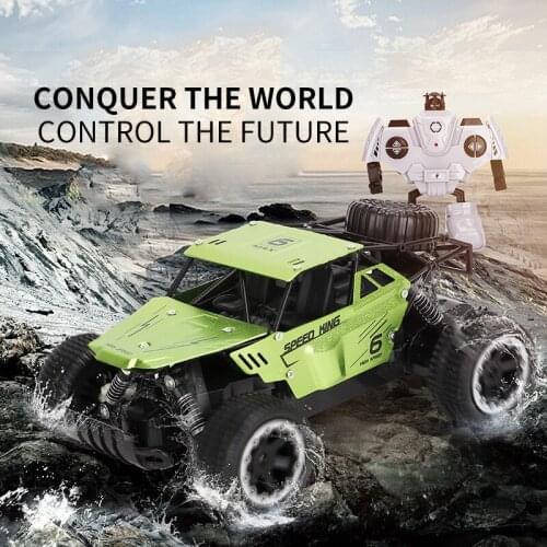 Unique RC Car 1:18 2.4GHZ Rock Crawler Remote Control Toy Cars Radio Control Multiple Athletic Off-road Truck kids' Toys gift
