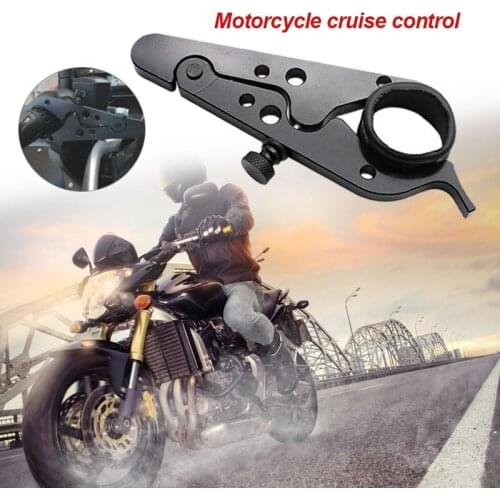 Universal Motorcycle Cruise Control Throttle Lock Assist Retainer Wrist Grip For Mb-Ot312-Bk High Grade Aluminum