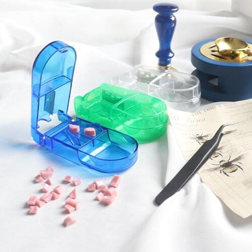 Blue Wax Cutting Artifact Fire Lacquer Wax Pellet Cutter Portable Small Mini Transparent Wax Cutting Tool