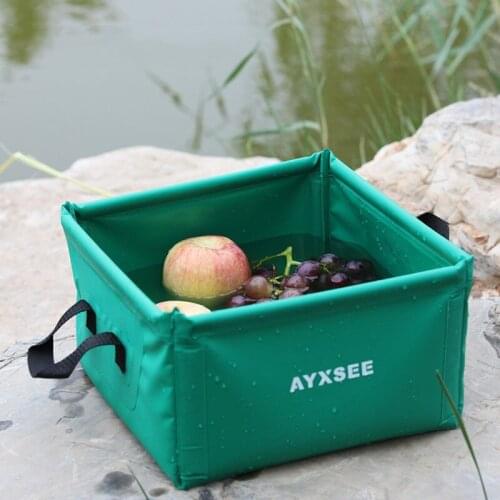 Folding basin, square basin, foot basin, travel camp, military training, fishing, car wash, portable basin