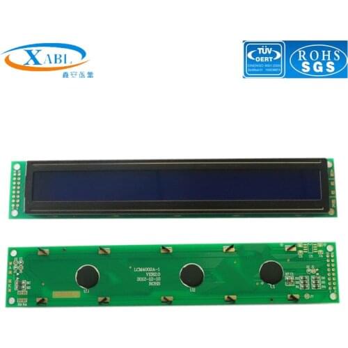 XABL 4002A 40X2 Character Yellow Blue LCD Module LCM screen LCM4002A-Ver 1 SPLC780D