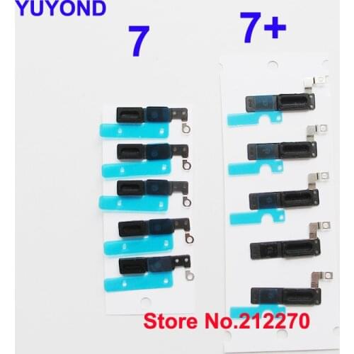 YUYOND For iPhone 7 7 Plus Earpiece Ear Speaker Anti Dust Grill Mesh Self Adhesive With Rubber Gasket 100pcs/lot