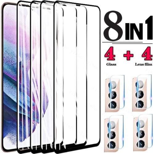 Tempered Glass For Samsung Galaxy S21 Ultra 5G Lens Screen Protector for Samsung S21 Plus S 21 S21Ultra 5G s20 fe film glass