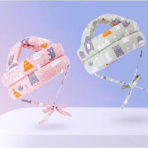 Safety Helmet Baby Hat Toddler Infant Helmets Learn To Walk Hats Breathable Protective Comfortable Play Helmet Harnesses Cap