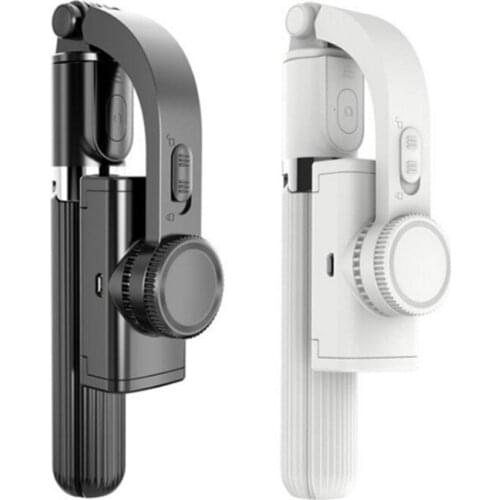 1-axis Self-balancing Gimbal for Smartphones Real-time Video Recording Mobile Stabilizer ABS+Aluminum Alloy Black/White