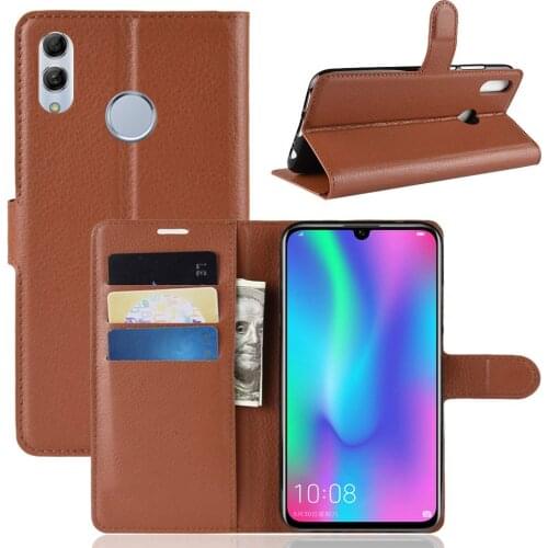10pcs/lot Litchi Grain wallet leather Case for huawei Y9 2019 Enjoy 9 Plus P30 P30Lite Nova 4E P30Pro Y7 2019 Honor 8A