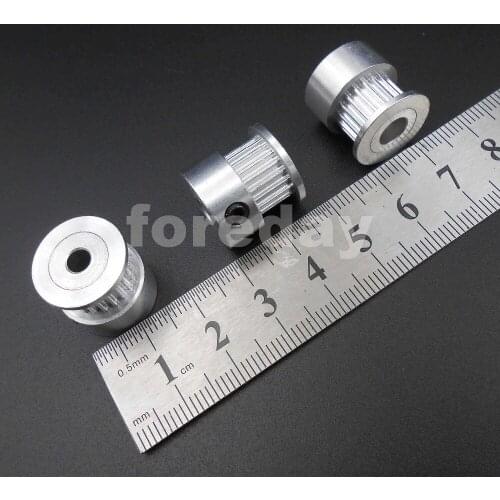 100PCS 2GT 20 Teeth Synchronous Timing Drive Pulley 6mm Wide Power Transmission Pulleys 20T 4MM 5MM 6MM 6.35MM 8MM * FD795-799