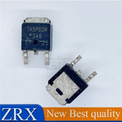 5Pcs/Lot New Original TK5P60W The TO-252 Encapsulation Integrated circuit Triode In Stock