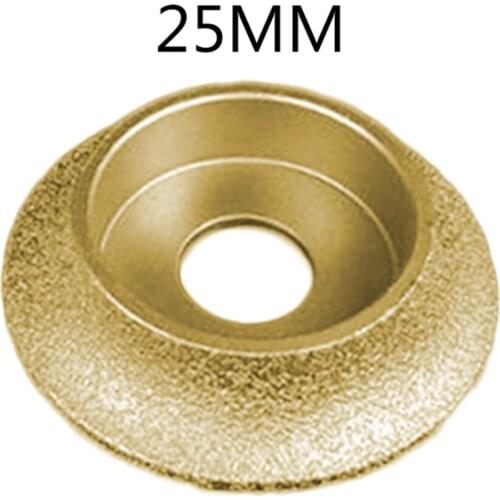 74 * 20mm Segment Of Vacuum Welding Diamonds Grinding Wheel Tools For Marble Pottery Porcelain Marble Disc