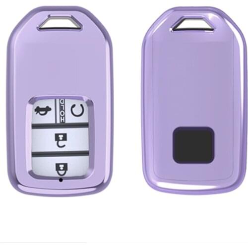 TPU Car Key Cover Case For Honda HR-V Vezel Fit 2015 Jazz City Civic 2019 2016 4d 9 BRV CRV Odyssey Accord 2018 EX EXL Pilot