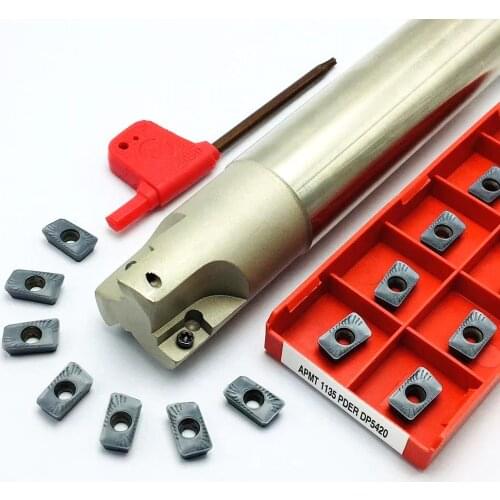 BAP300R 10- 20mm APMT1135 Milling cutter holder shoulder cutting right angle precision milling cutter end mill cutter holder BAP