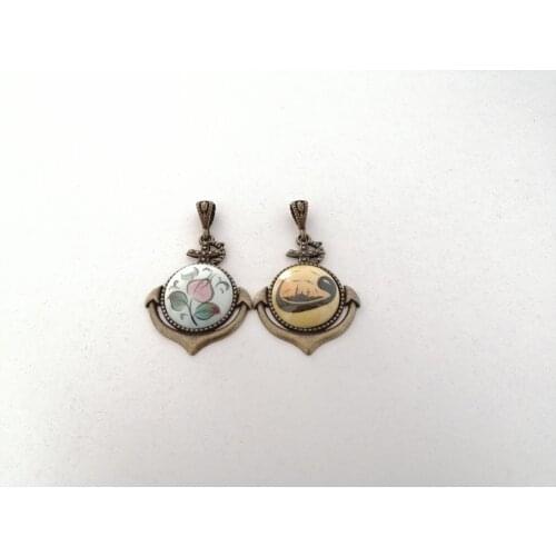 Womens necklace with tile stone goth necklace mall goth jewelery jewelry chains necklace sets for women choker pearl necklace