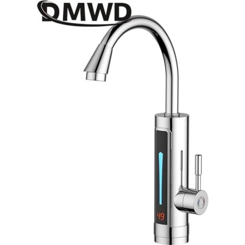 DMWD Newest Mini Water Dispenser Desktop Electric Kettle 220V Instant Hot Water Heater 5 Seconds Fast Heating 5 Gear Temperature