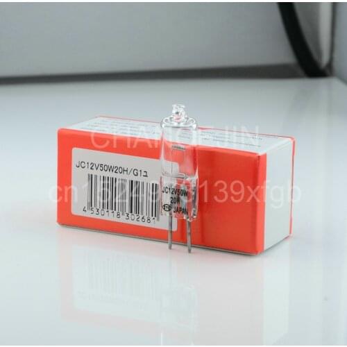 EYE JC 12V50W 20H/G1 halogen bulb is used for microscope projector biochemical analyzer industrial projector etc