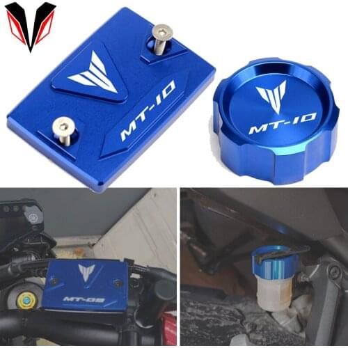 Moto Brake Fluid Reservoir Cap Cylinder Master Oil Cup For Yamaha MT10 mt 10 2015 2016 2017 2018 2019 2020 2021 Accessories