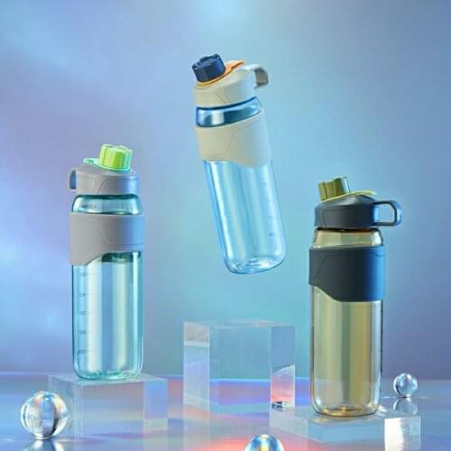 900ml Summer Large Capacity Sports Plastic Water Bottle Outdoor Gym Fitness Travel Leak Proof Portable Drink Bottle Juice Coffee