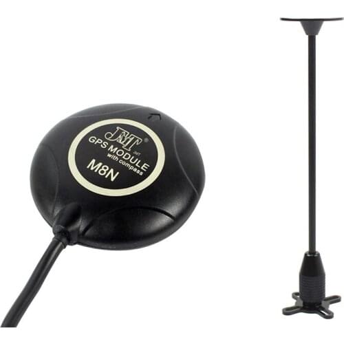 JMT Mini GPS Module NEO-M8N with GPS Folding Antenna Compatible for APM 2.4.6 2.4.8 Flight Controller Pixhawk 2.4.6 2.4.8