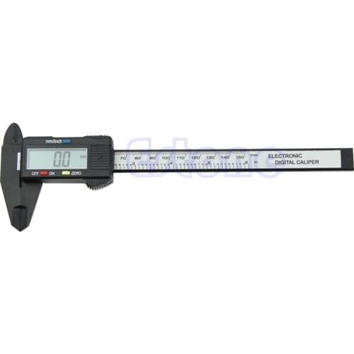 New Hard LCD Electronic Digital Gauge Vernier Caliper 150mm 6 inch Micrometer