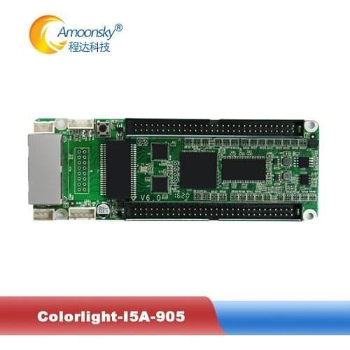 High feedback led control card colorlight i5a-905 mini receiving card for full color ledman p10 stage rental led display
