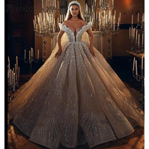 Haute Gorgeous Customized Prom Dresses Dubai Couture Beading Evening Dresses With Crystals Robe De Soiree Party Night Gowns 2021