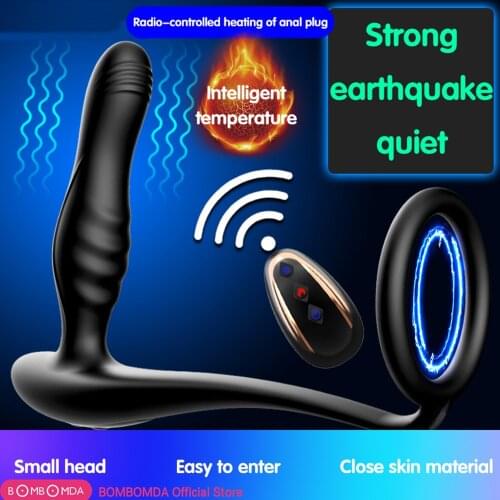 Gay Sex Toys Prostate Stimulator Vibrator Male Prostata Massager Anal Plug Silicone Wireless G Spot Vibrator Masturbator For Men