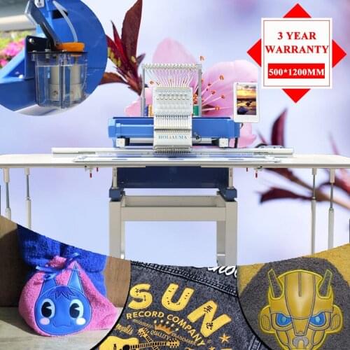 3 Years Quality Warranty!!Swf Original Brother Swing Computerized Embroidery Machine for Hat/T-Shirt/Garment Big Area 500*1200MM