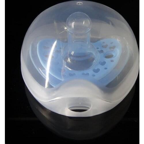 500pcs Portable Baby Pacifier Nipple Box Boy Girl Infant Pacifier Case Holder Soother Box