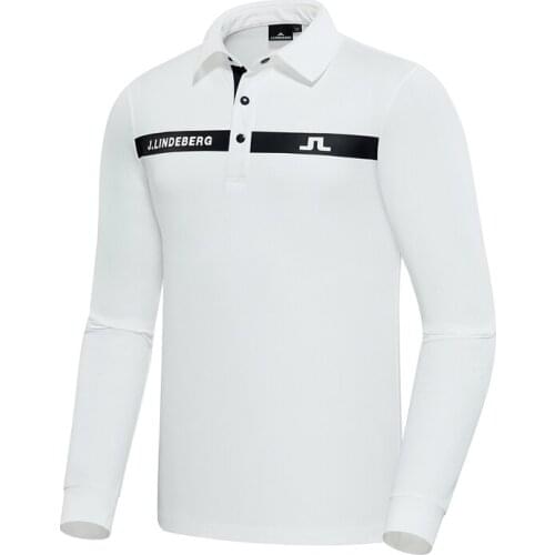New Mens Golf Wear Long Sleeve T-shirt Breathable 4 Color Sportswear Outdoor Leisure Golf Polo Shirt S-xxxl Sports