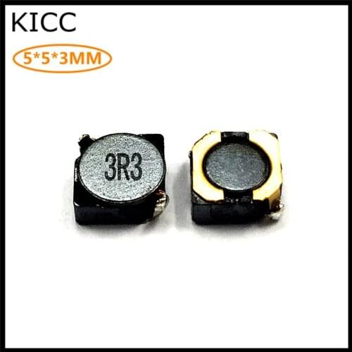 4D28 3.3UH 3R3M 3R3 inductor 5*5*3 Chip Power Shielding inductance 10Pcs