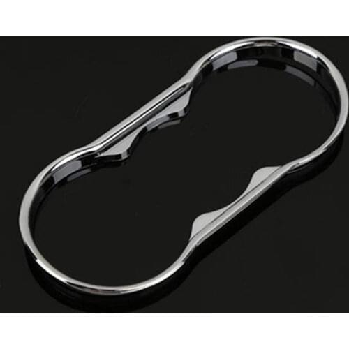 Classic Automobile Car Water Cup Holder Frame ABS Vehicle Inner Interior Styling Decorative Frame For Fawkes
