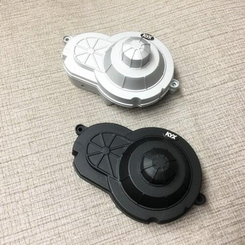 KYX Racing Metal Upper Gearbox Housing Transmission Spur Gear Cover Upgrades Accessories for RC Crawler Car Axial SCX10 II 90046