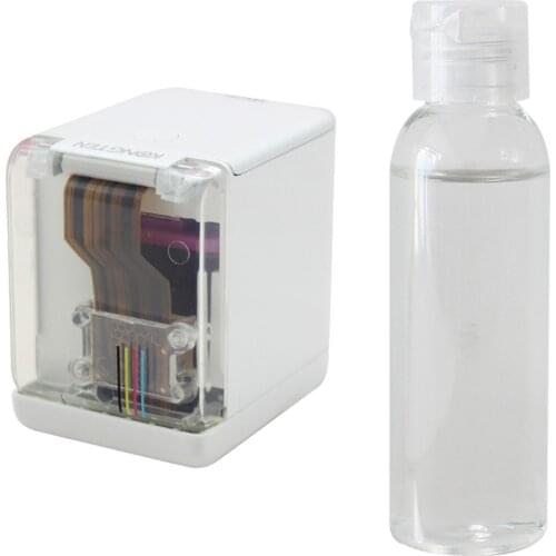 Mini Inkjet Printer Color DIY Code Date Customized Text with Ink Cartridge