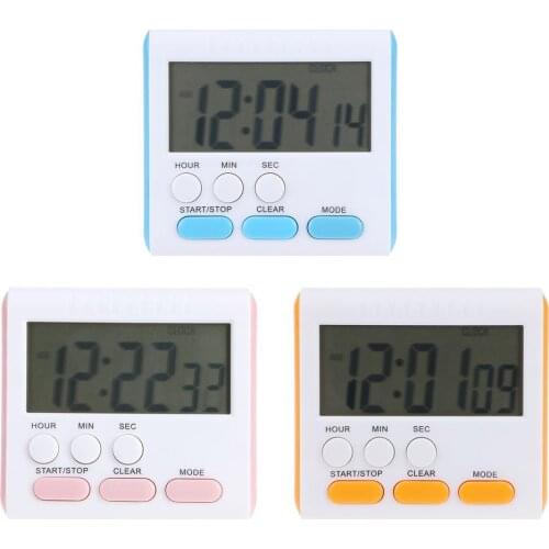 Multi-function Electric LCD Digital Kitchen Timer Alarm Count Up Down Clock for Cooking Baking Kitchen Accessories