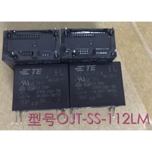 OJT-SS-112LM TE Tyco Relay 5A 12VDC DIP4 new and original