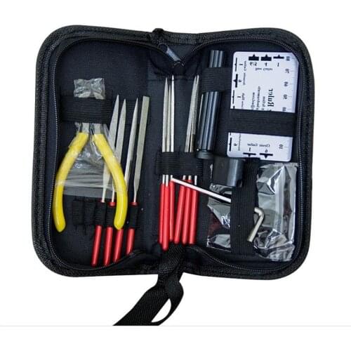 Professional Guitar Care Tool Set Repair Maintenance Tech Kit for Acoustic Electric Bass Guitar Tools Kit