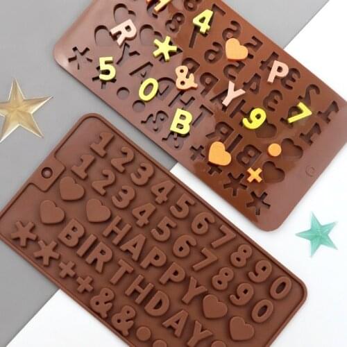 DIY Smiley Face Mold Different Expression Silicone Chocolate Seal Candy Biscuit Ice Tray Jelly Creative Baking Mold