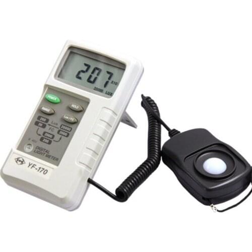 TENMARS YF-170 Light Meter auto range 0.1 to 20000 LUX Foot Candle meter