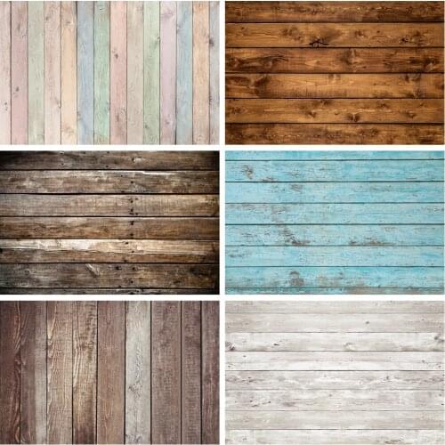 Laeacco Vinyl Photography Backdrops Wooden Board Planks Texture Grunge Vintage Portrait Photo Backgrounds Baby Shower Photophone