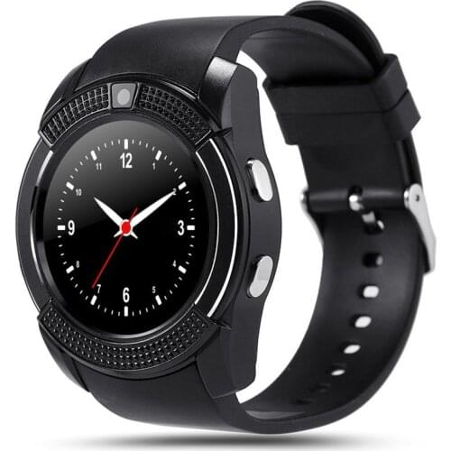 Waterproof Smart Watch Men with Camera Smartwatch Pedometer Heart Rate Monitor Sim Card Wristwatch