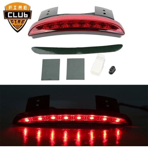 High Quality Motorcycle Light Rear Fender Red LED Brake Tail light Fit For Sportster XL 883 1200