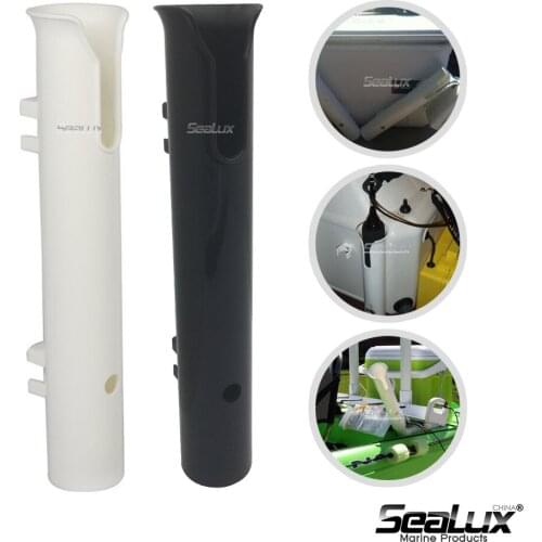 Sealux UV Stabilized PP Plastic Tube Rod Holder Rack Replacement for Marine Boat Yacht Fishing