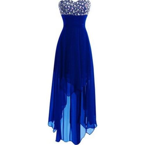 BM 2020 Elegant Sexy Sweetheart A-line Chiffon Prom Dresses Lace Up Formal Evening Dress Party Gown Vestidos De Gala BM241