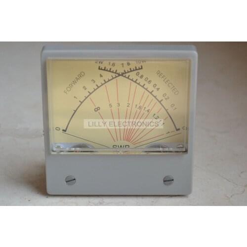 100pcs/Lot SZ-70 Panel Dual SWR Forwad / Reflected Meter 100uA VU meter
