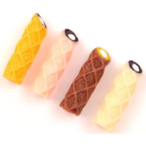 20Pcs Resin Mixed Cylindrical Decoration Crafts Kawaii Cute Flatback Cabochon Embellishments For Scrapbooking DIY Accessories