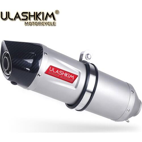 51mm Universal Motorcycle Exhaust Escape Muffler Pipe Slip On CBR CBR600F CB750F NC700S/X NC750X/S CBR600RR CB750 CB1100
