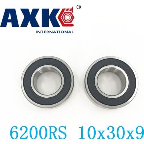 6200rs Bearing Abec-3 (8 Pcs) 10x30x9 Mm Deep Groove 6200-2rs Ball Bearings 6200rz 180200 Rz Rs 6200 2rs Emq Quality