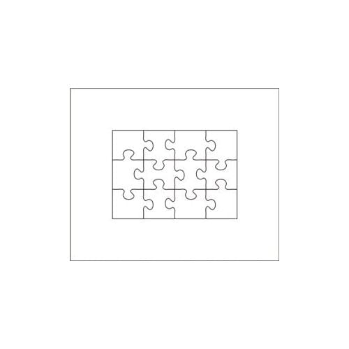Puzzle die A6-12pcs